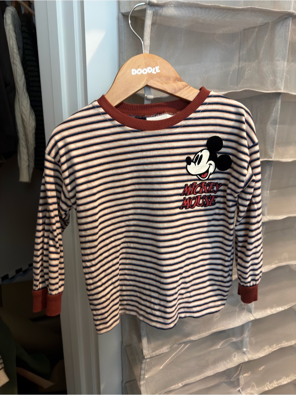 ZARA Mickey Mouse long sleeve tee